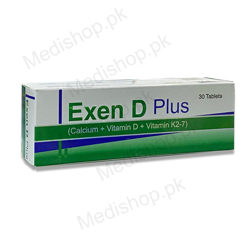 exen d plus tablet calcium vitamin d vitamin k2 7 wislhire lab