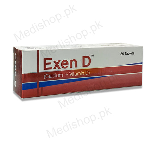     exen d tablet calcium vitamin d wilshire lab