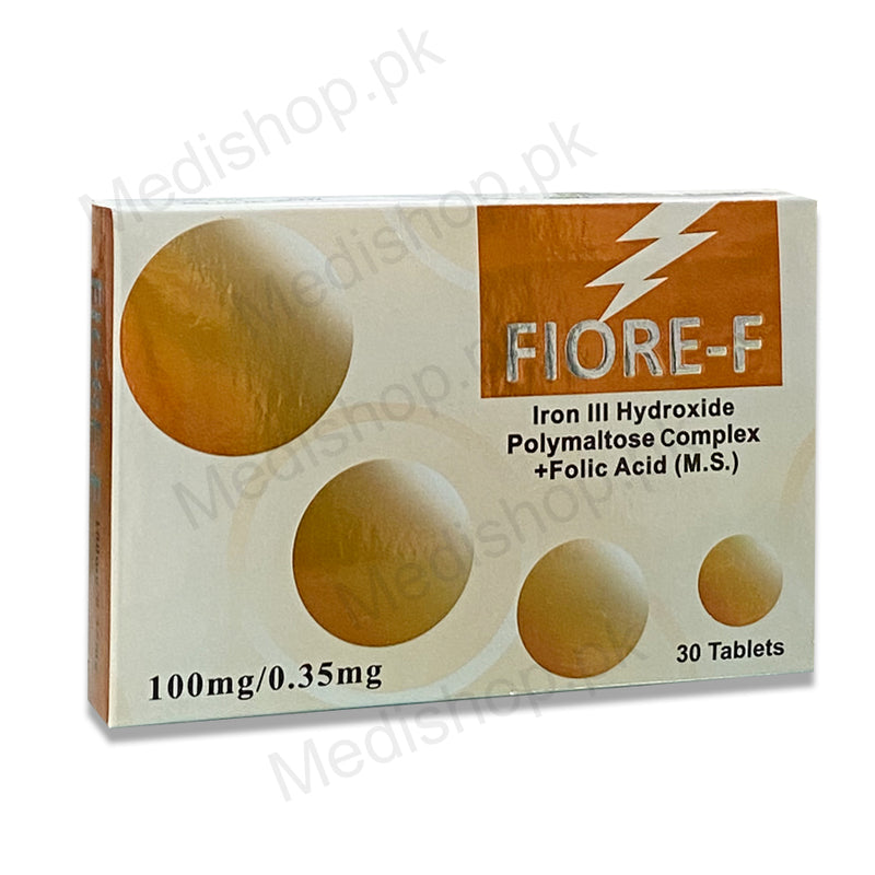     fiore f iron polymaltose complex folic acid tablets