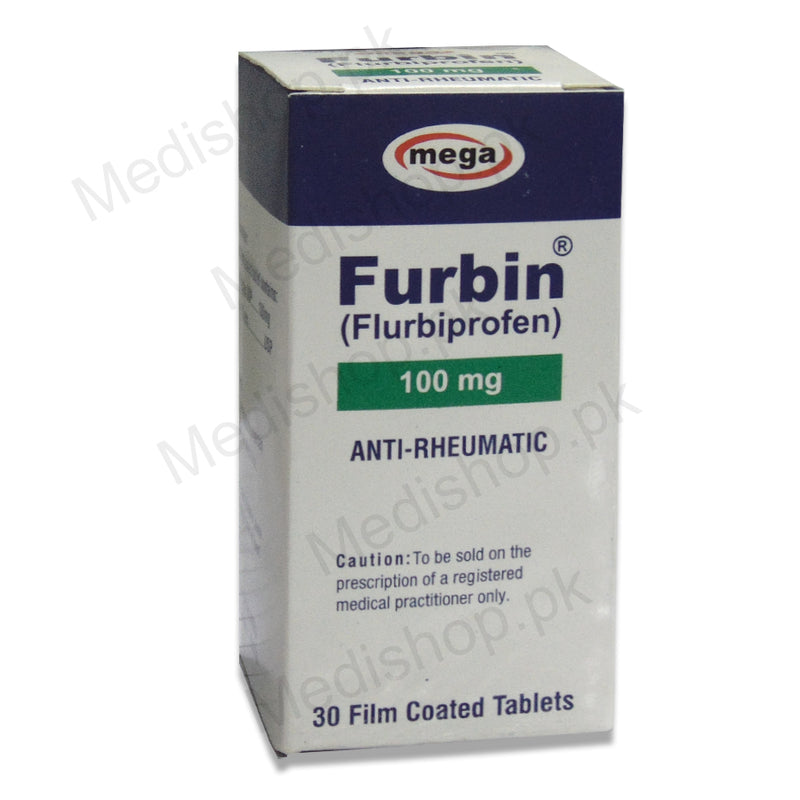     furbin 100mg tablet flurbiprofen mega phrama