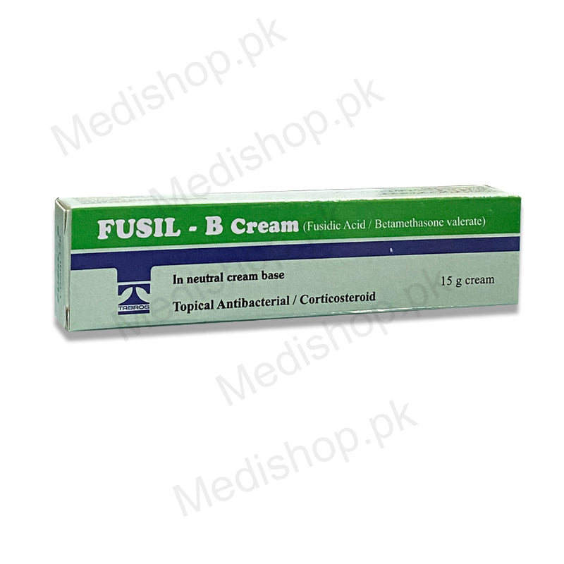    fusil b cream fusidic acid betamethasone tabros pharma