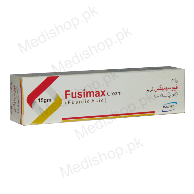 fusimax cream 15gm fusidic acid anti biotic maxitech pharma