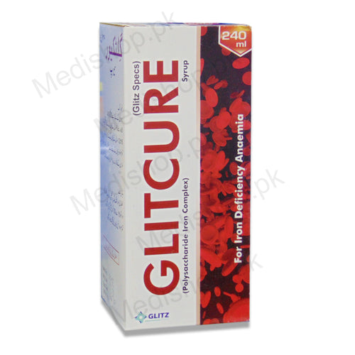 glit cure syrup for iron dificiency glitz pharma