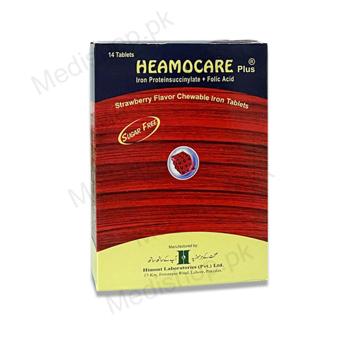 heamocare plus tablets iron folic acid himont labs