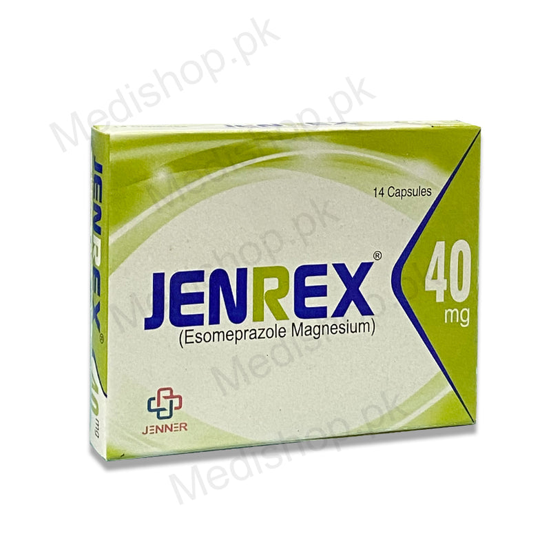     jenrex 40mg capsules esomeprazole jenner pharma