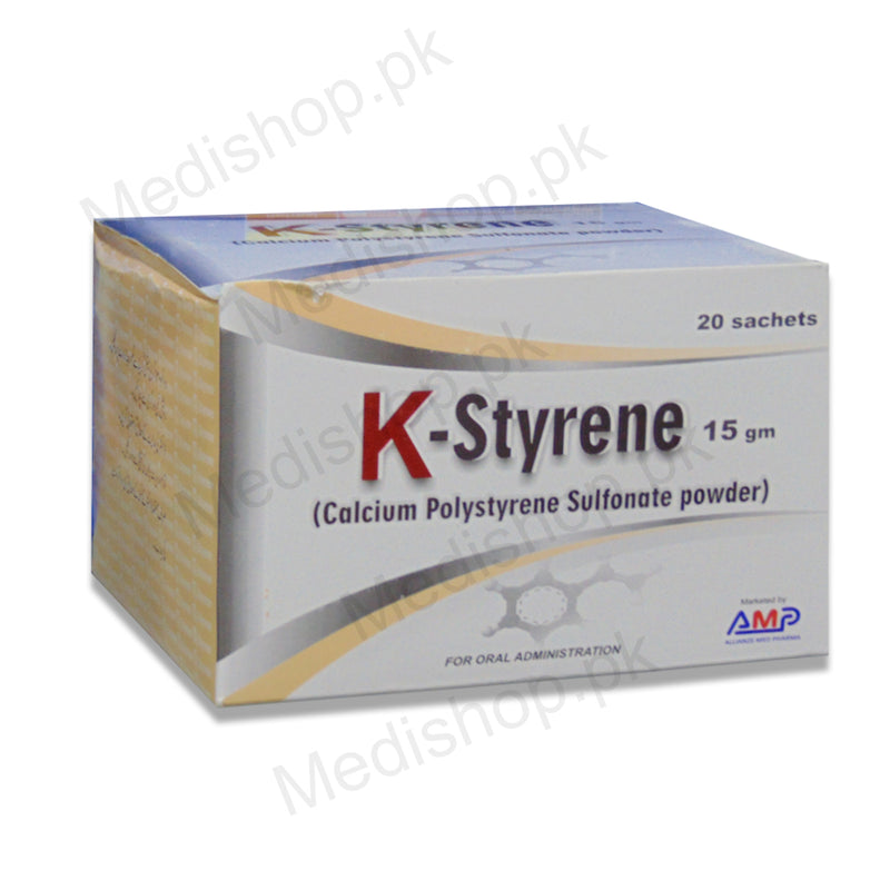 k styrene sachet calcium polystyrene sulfonate powder amap pharm genome