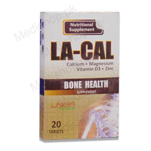     la cal bone health supplement