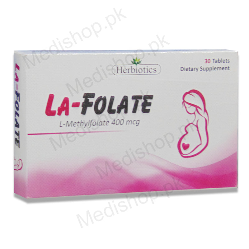     la folate l methyfolate tablets herbiotics pharma