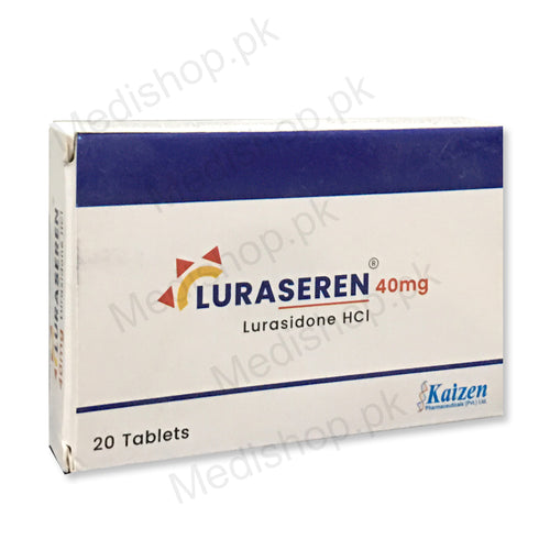 Luraseren Tablets 40mg lurasidone hcl tablets kaizen pharma