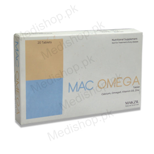    mac omega calcium omega 3 vitamin d3 makazil pharma