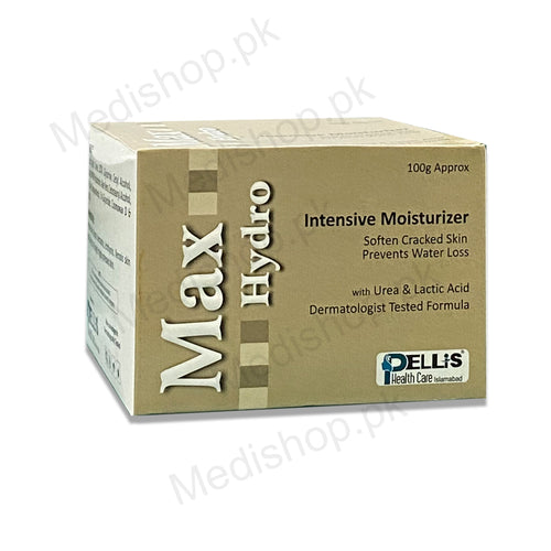 max hydro intensive moisturizer cream dellis pharma derma shine pharma for dry skin