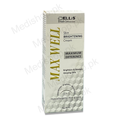 max well skin brightening cream