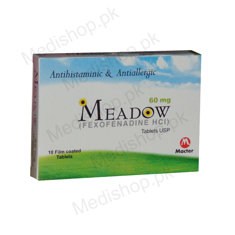 meadow fexodenadine 60mg table macter