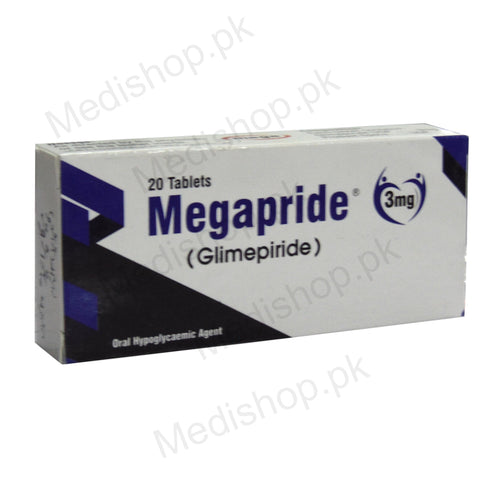 megapride 3mg tablet glimepiride mega pharma