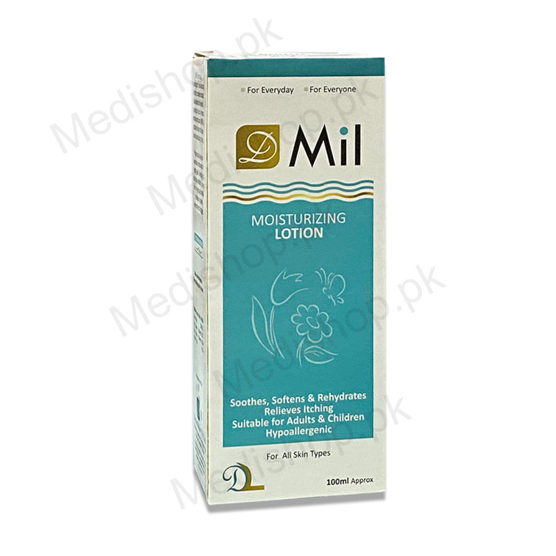     D mil mositurizing lotion derma shine pharma