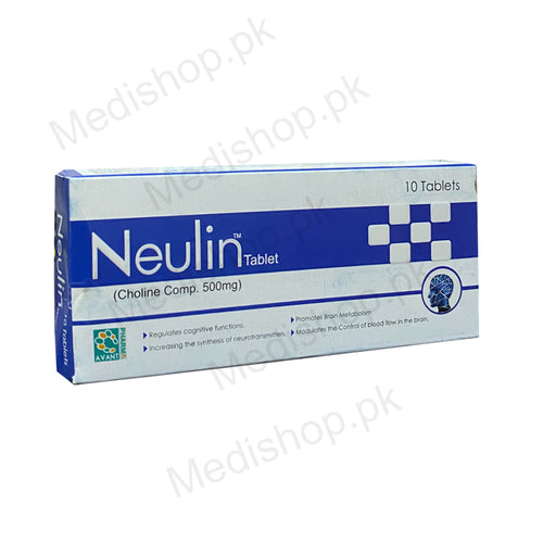 neulin 500mg tablet choline avant pharma