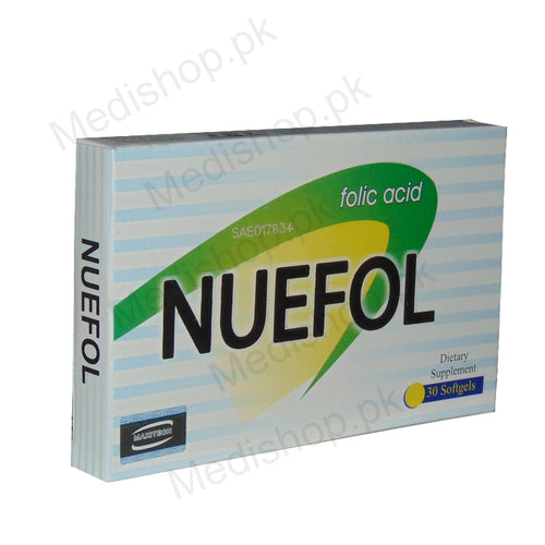 nuefol folic acid supplement maxitech pharma