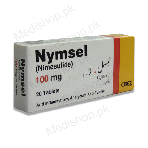     nysmsel 100mg tablet nimesulide cibex pharma