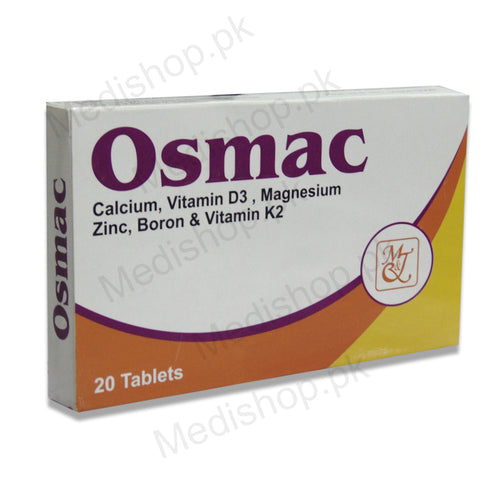 osmac calcium vitamin d3 magnesium zinc tablet