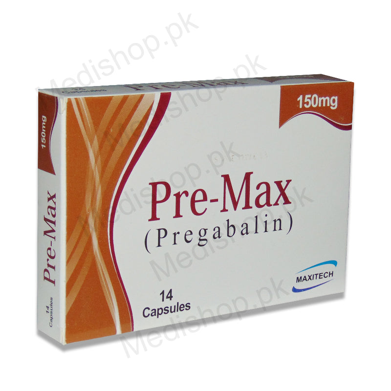    pre max 150mg tablet pregablin maxitech pharma