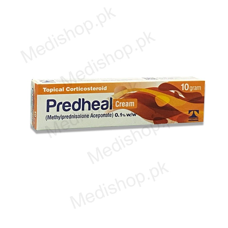 predheal cream 10g methylprednisolone aceponate tabros pharma