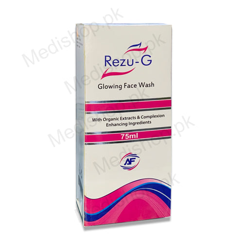 rezu glowing face wash 75ml