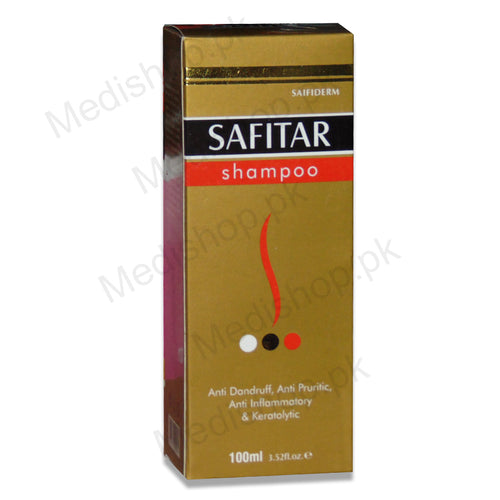 safitar anti dandruff shampoo saifiderm