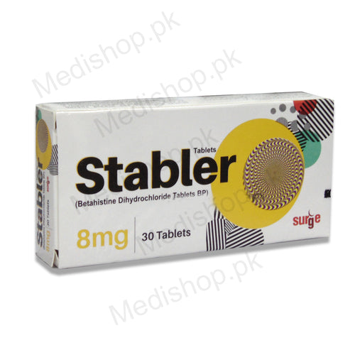 stabler 8mg tablet betahistine dihydrochloride surge pharma