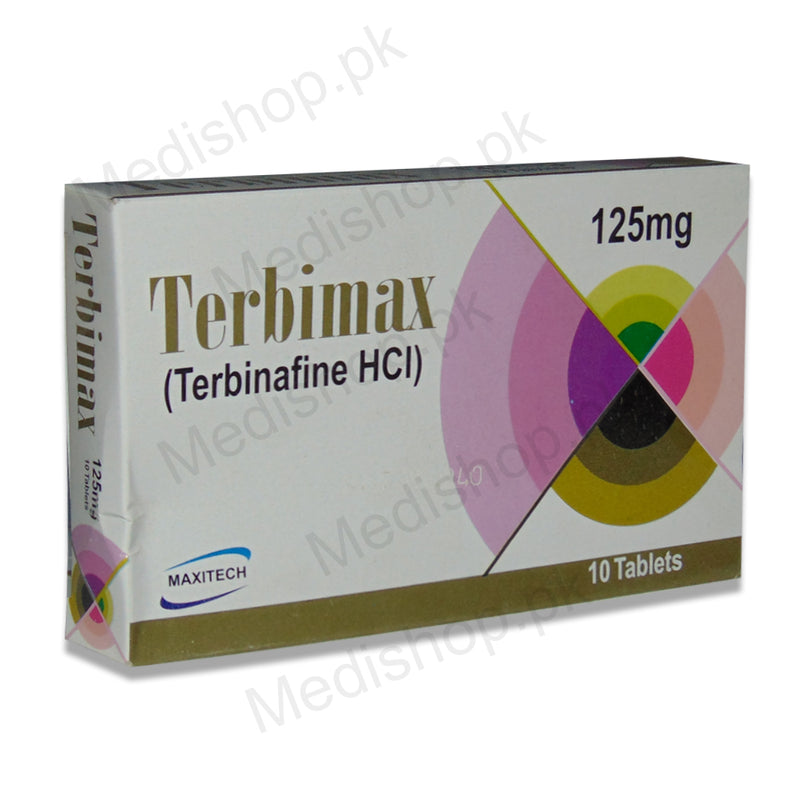 terbimax 125mg terbinafine tablet maxitech pharma