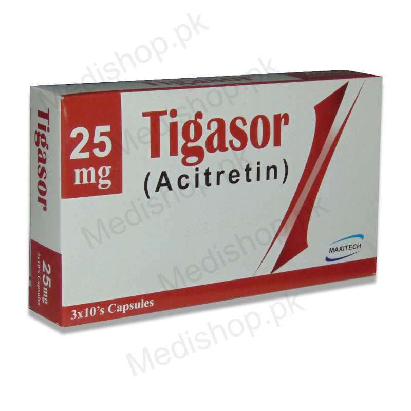 tigasor acitretin 25mg tablet maxitech pharma