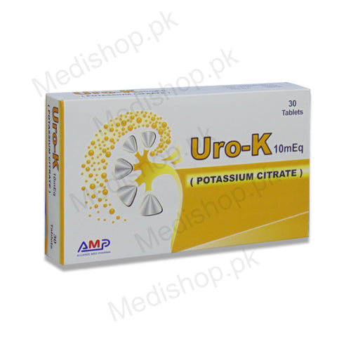 uro k 10meq potassium citrate tablets genome pharma