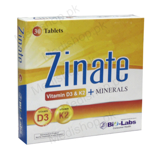 zincat tablet vitamind3 k  bio labs