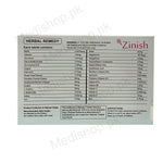 Zinish Tablets